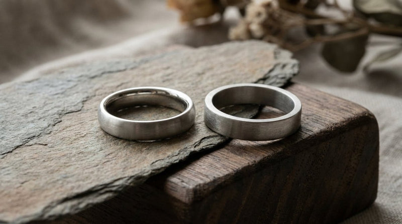 Comfort fit vs standard fit wedding bands editorial hero