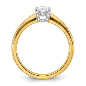 SOL-050O-0LD Oval solitaire engagement ring side-profile