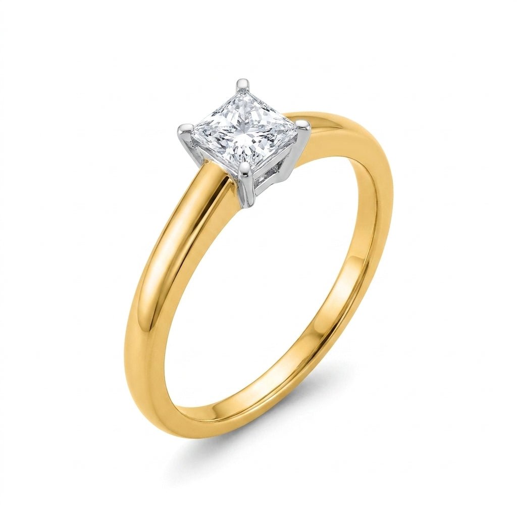 SOL-050P-0LD Princess solitaire engagement ring hero-beauty