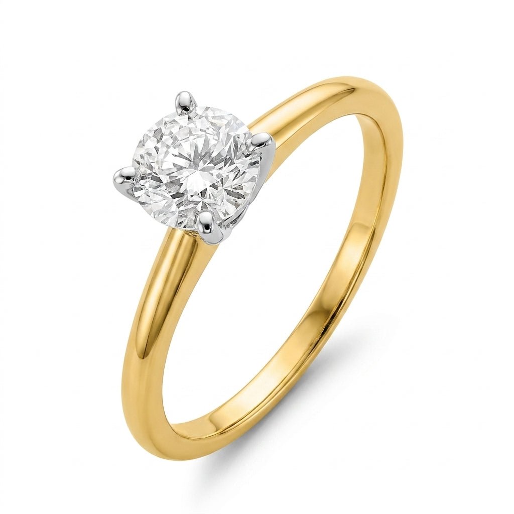 SOL-075R-0LD Round solitaire engagement ring hero-beauty