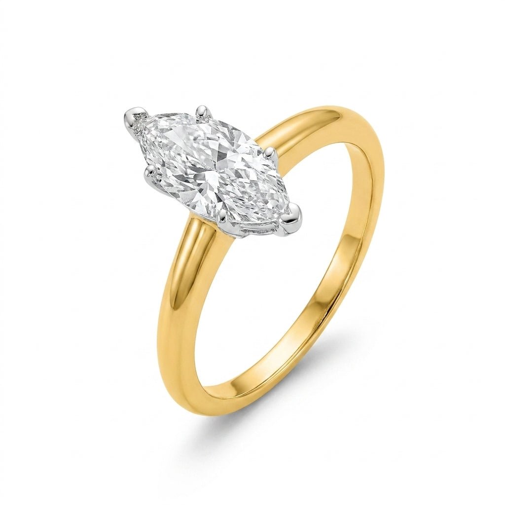 SOL-100MQ-0LD Marquise solitaire engagement ring hero-beauty