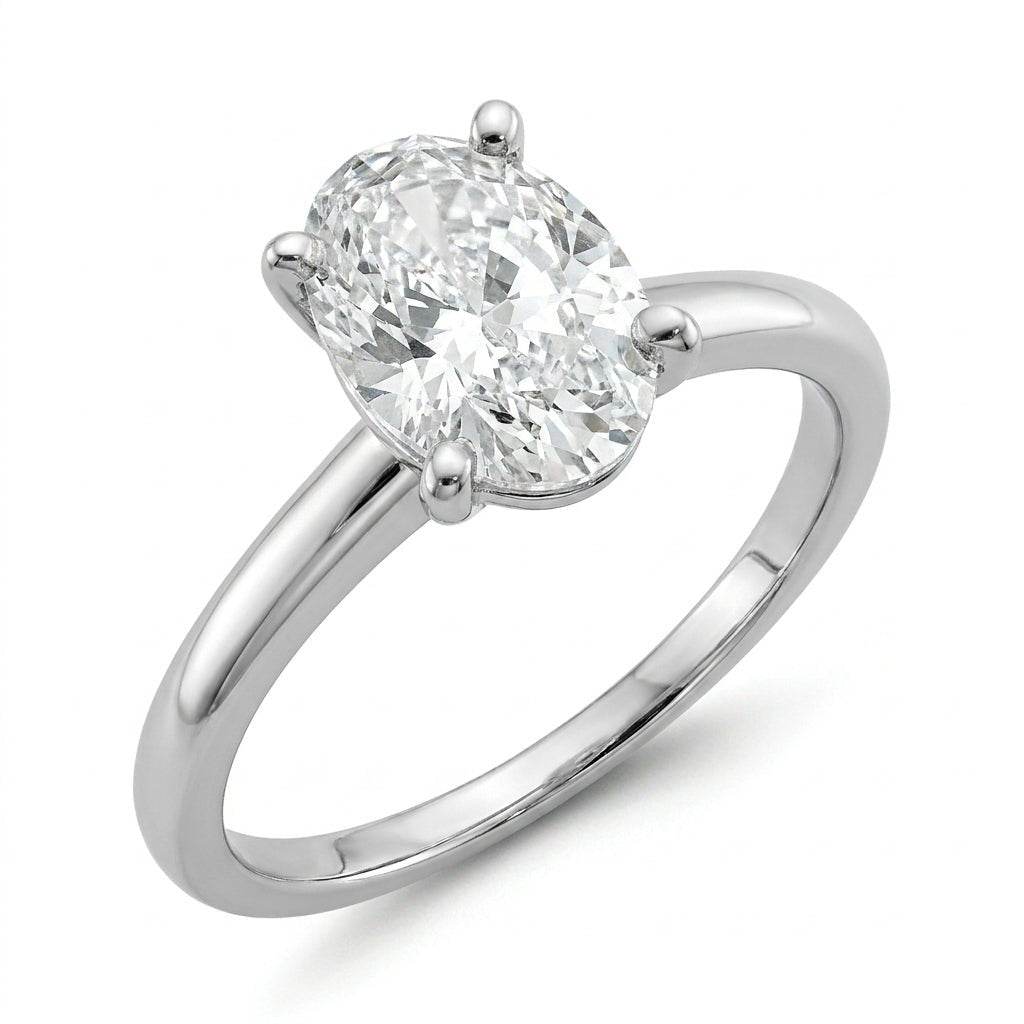 SOL-200O-0WLD Oval solitaire engagement ring hero-beauty