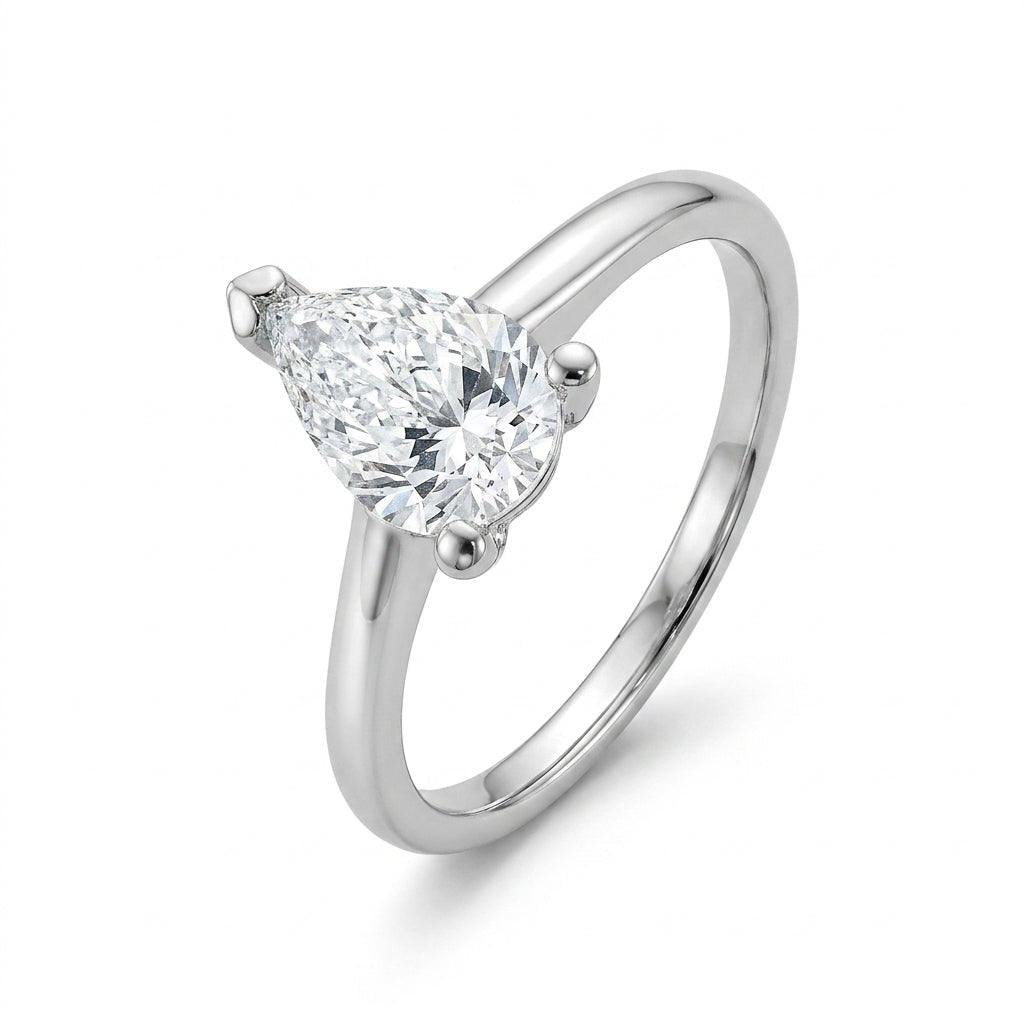 SOL-200PE-0WLD Pear solitaire engagement ring hero-beauty