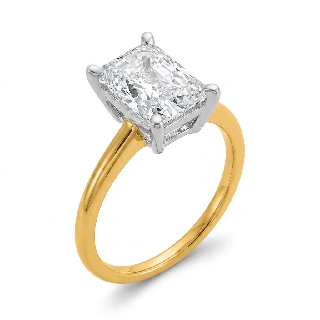 SOL-300RA-0LD Radiant solitaire engagement ring hero-beauty