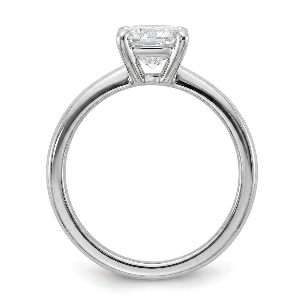 SOL-175RA-0WLD Radiant solitaire engagement ring side-profile