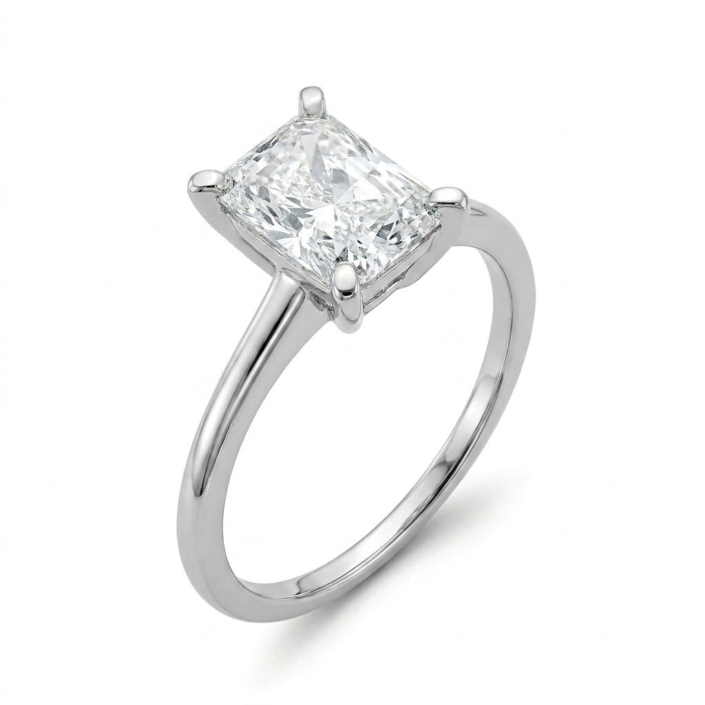 SOL-175RA-0WLD Radiant solitaire engagement ring hero-beauty