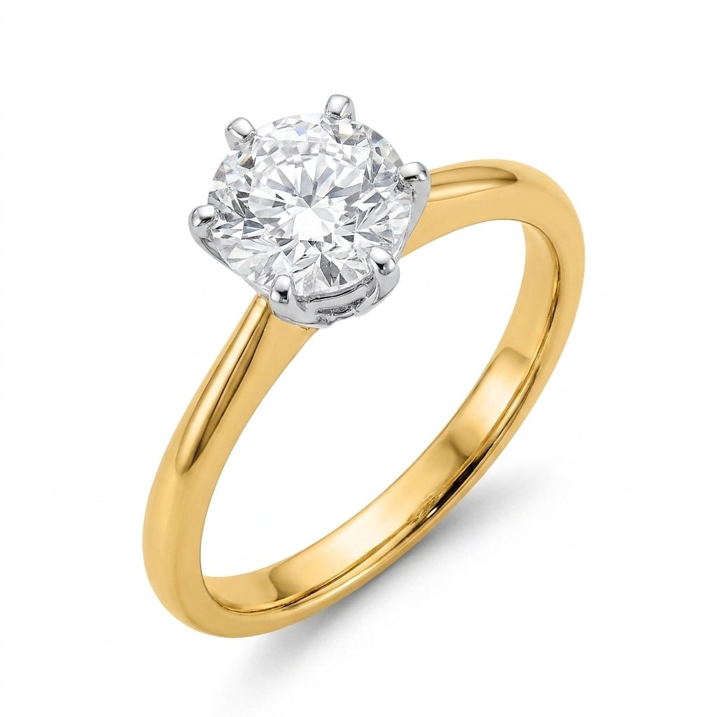 RM12603C-LD Round solitaire engagement ring hero-beauty