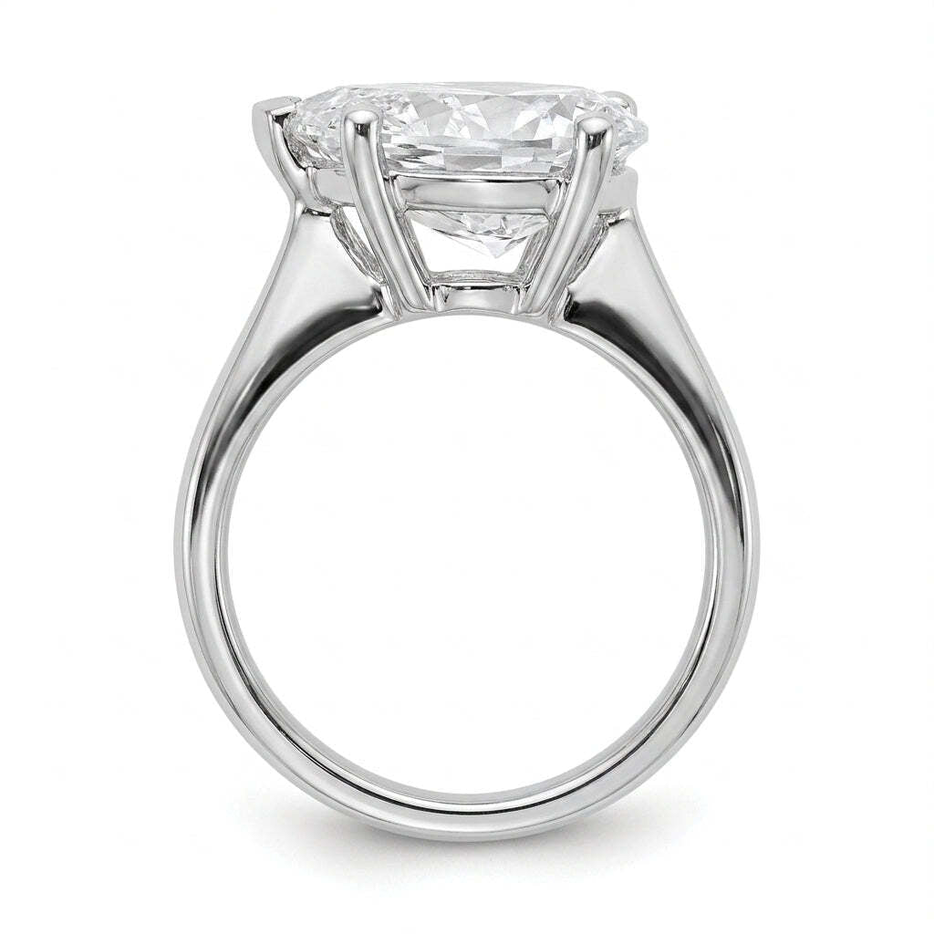 RM12607C-WLD Round solitaire engagement ring side-profile