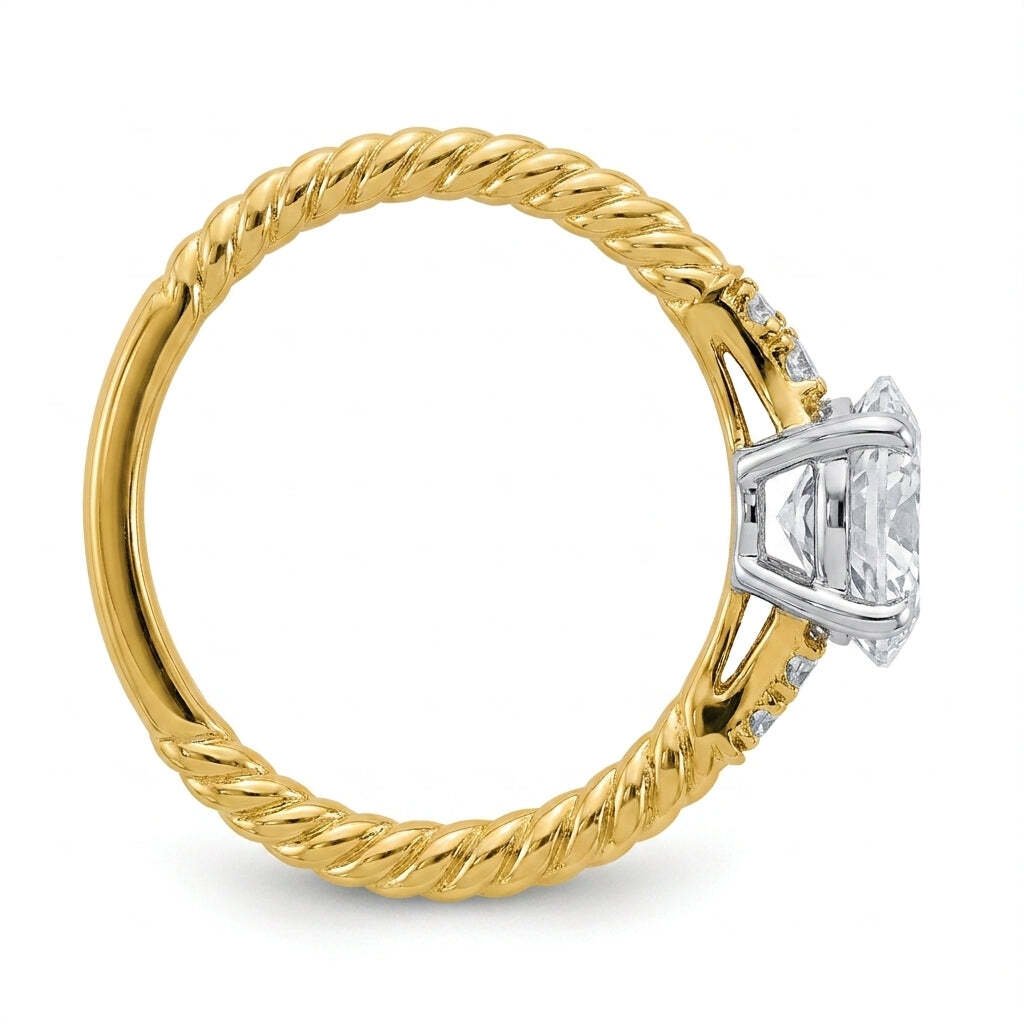 RM12986-150-LD Round solitaire engagement ring side-profile