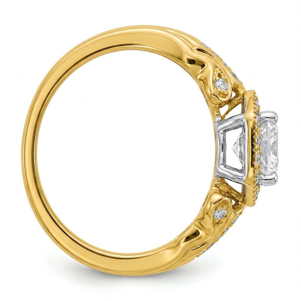 RM12980-150-LD Round solitaire engagement ring side-profile