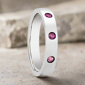 DIANA Tungsten Carbide men's wedding band, image 3