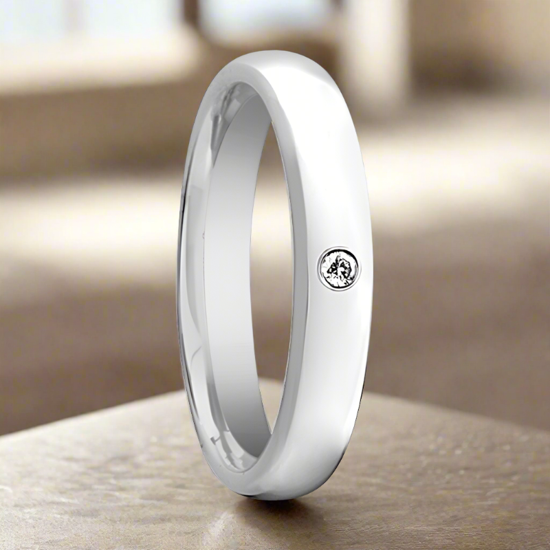 GALE Tungsten Carbide men's wedding band, image 3