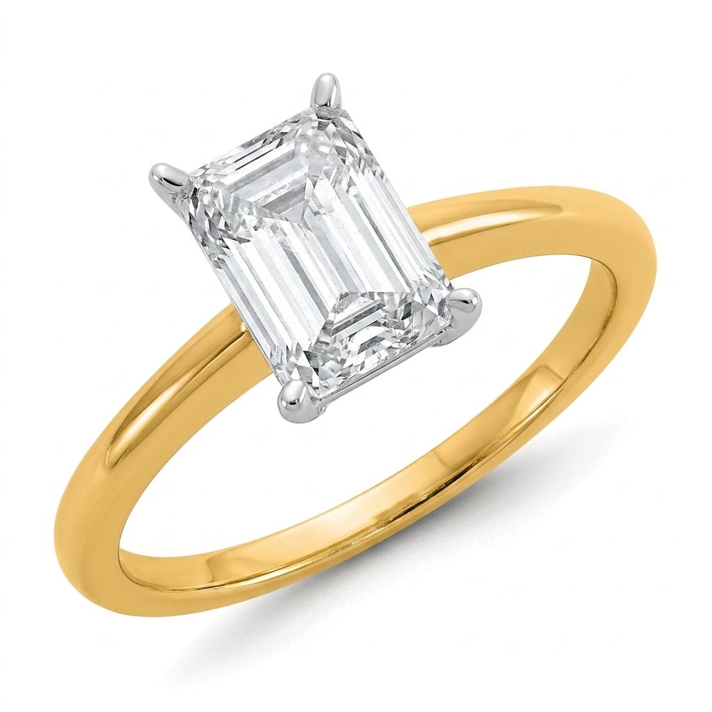SOL-200EM-0LD Emerald solitaire engagement ring hero-beauty