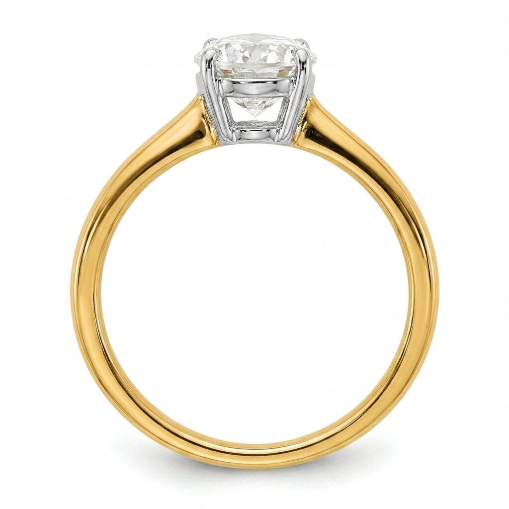 RM12974-200-LD Round solitaire engagement ring side-profile