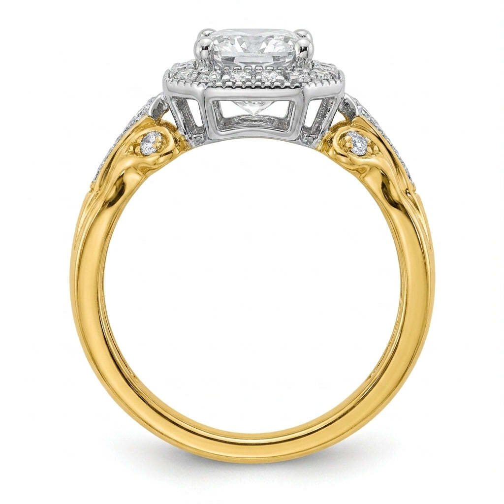 RM12980-200-LD Round solitaire engagement ring side-profile