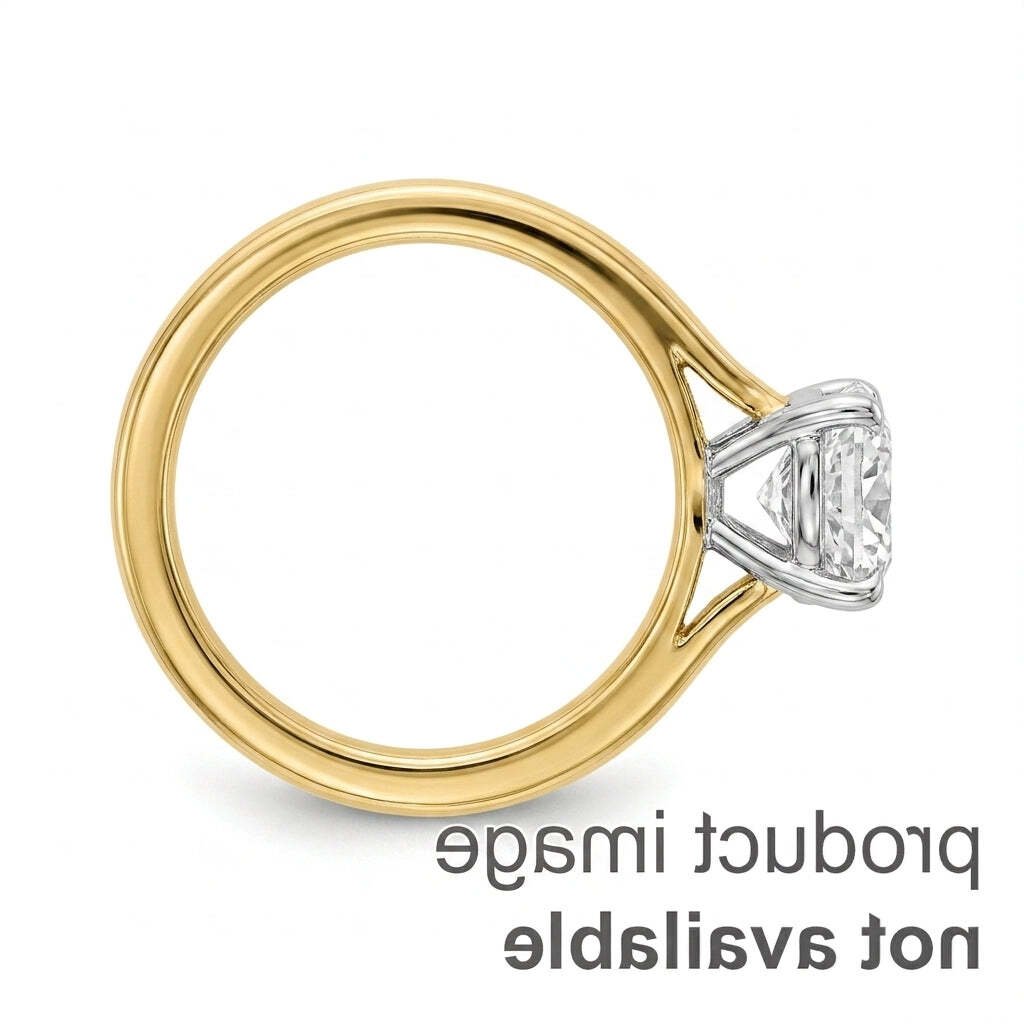RM12842-250C Cushion solitaire engagement ring side-profile