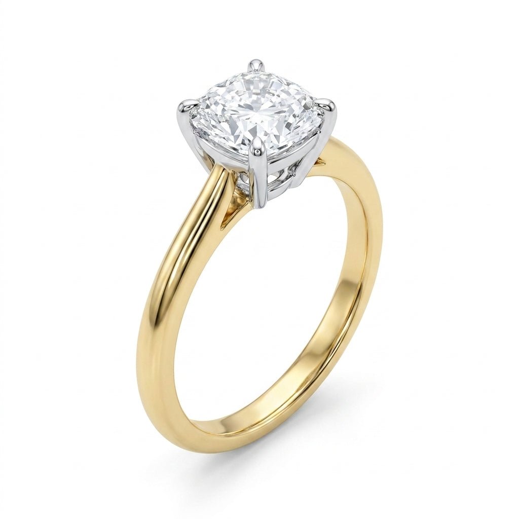 RM12843-250C-LD Cushion solitaire engagement ring hero-beauty