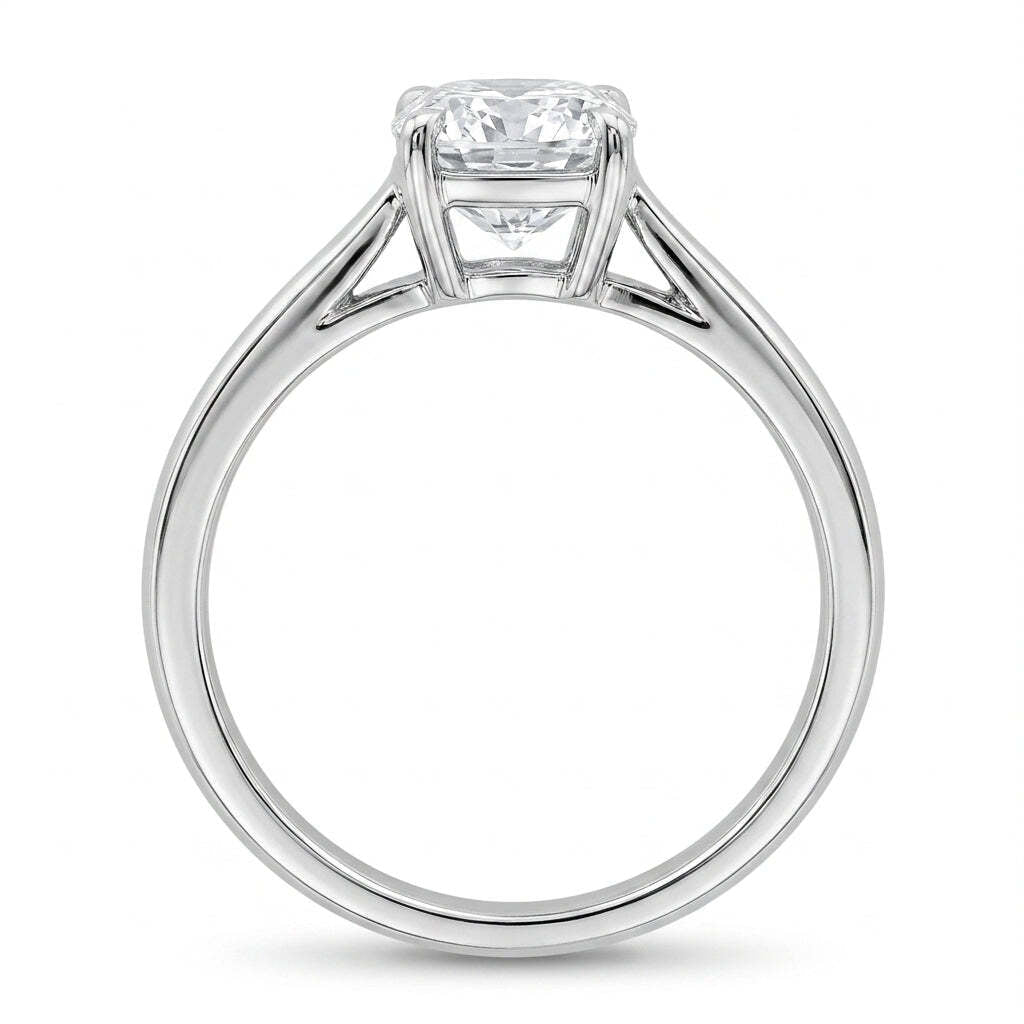 RM12844-250C-WLD Cushion solitaire engagement ring side-profile