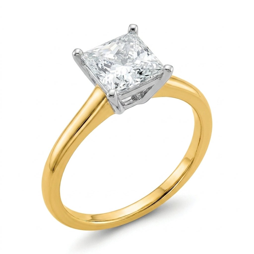 SOL-250P-0LD Princess solitaire engagement ring hero-beauty