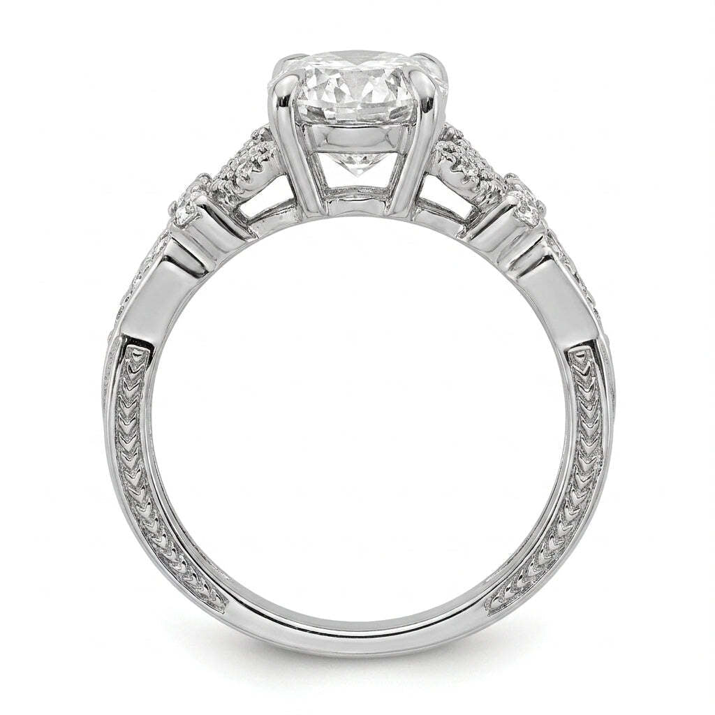 RM12984-300-WLD Round solitaire engagement ring side-profile