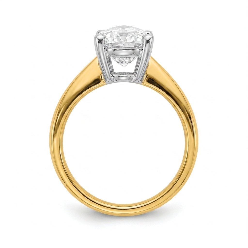 RM12571C-LD pear engagement ring side-profile view