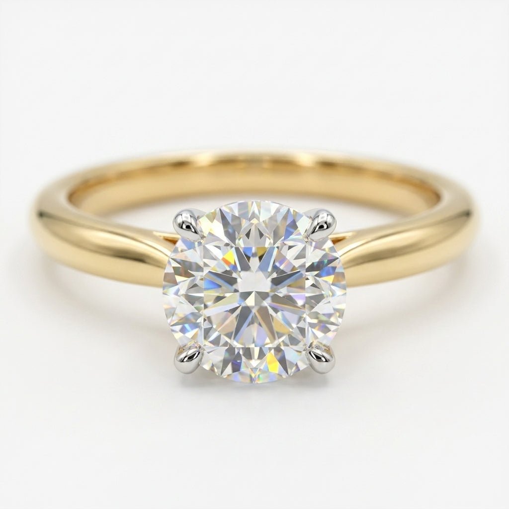 RM12841-400C Round solitaire engagement ring macro-sparkle