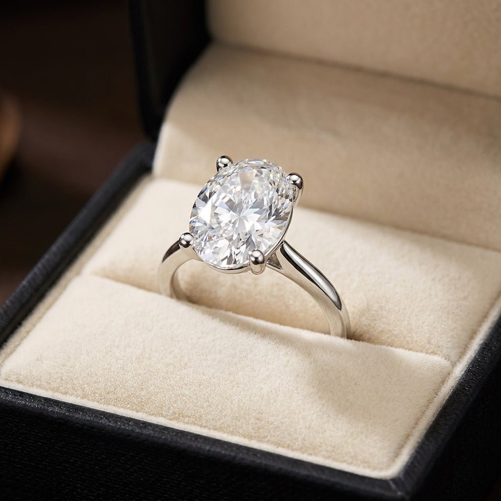 RM12601C-WLD oval engagement ring in presentation box