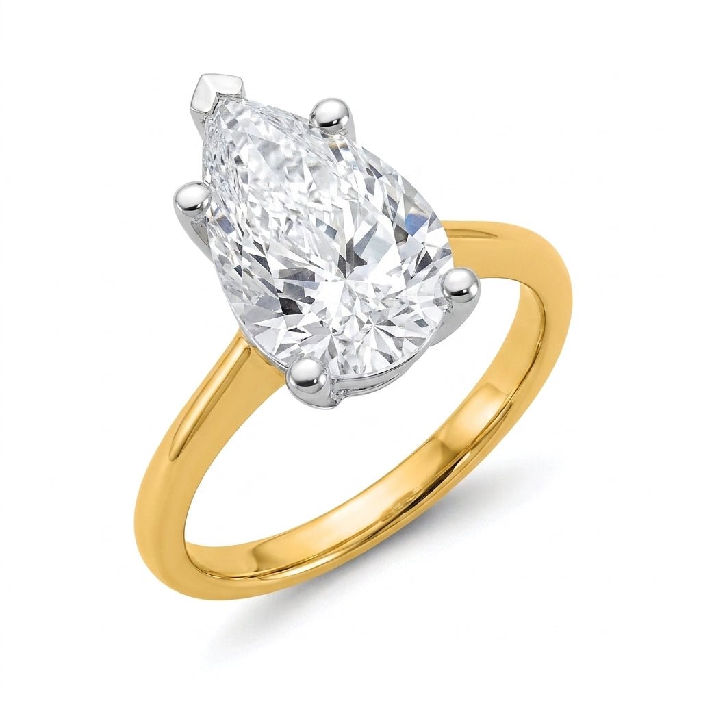RM12607C-LD Pear 8-prong solitaire engagement ring hero-beauty