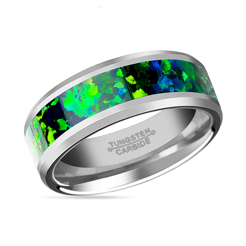 PHOTON Tungsten Carbide men's wedding band, image 2