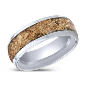 LUXE Tungsten Carbide men's wedding band, image 2