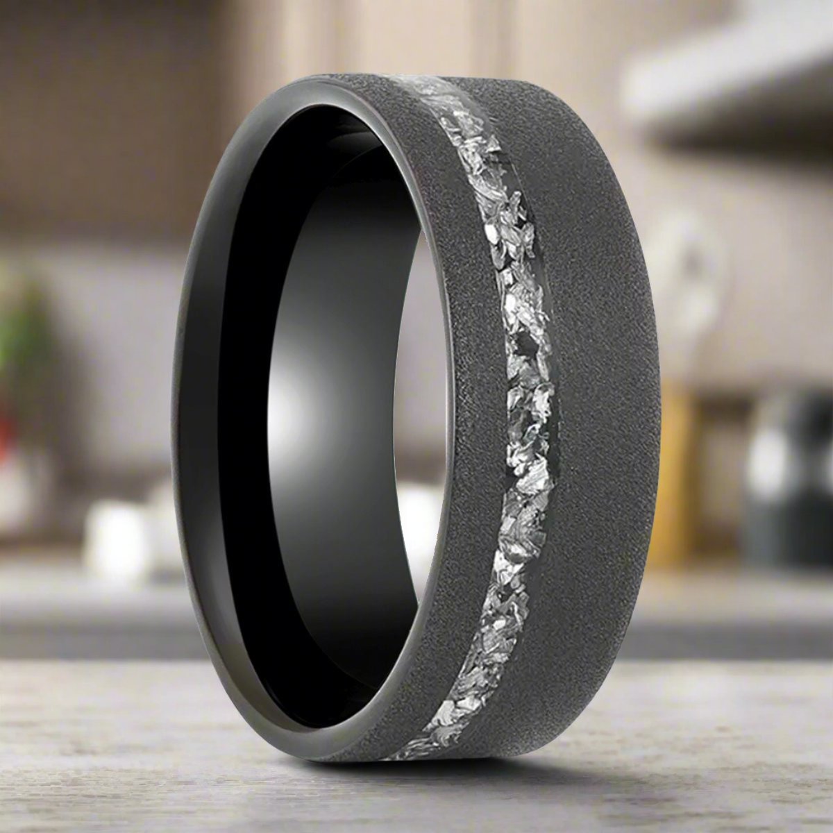 ABYSS Tungsten Carbide men's wedding band, image 1