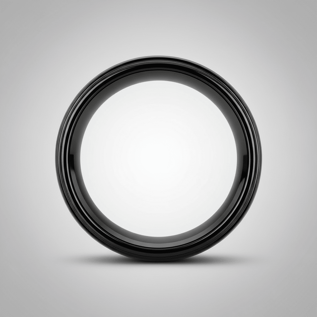 ALLIANCE — alternate angle — men's tungsten carbide wedding ring | Aydins Jewelry