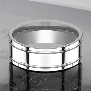 ANCHORAGE Tungsten Carbide men's wedding band, image 3