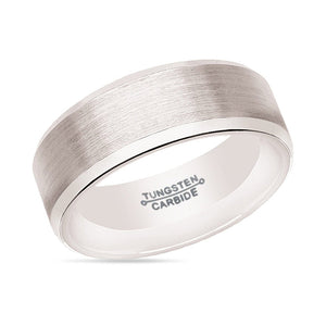 ANTARES White Ceramic men's wedding band, image 2