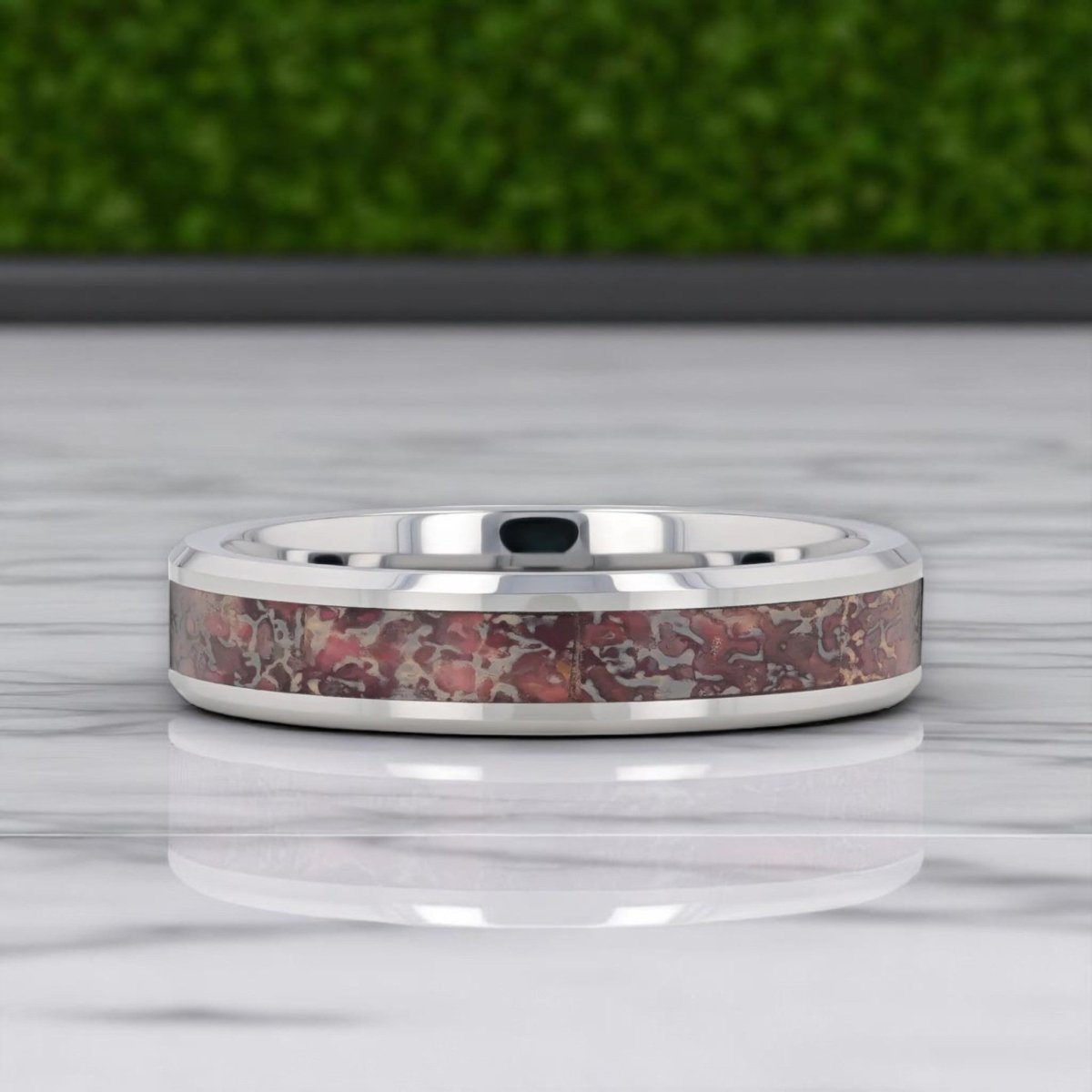 ARCHEAN Tungsten Carbide men's wedding band, image 4