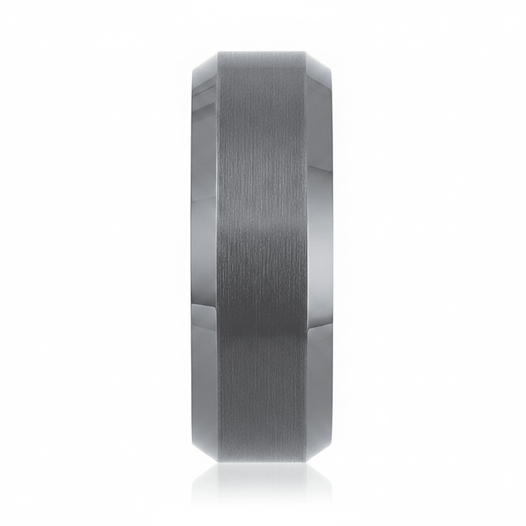 AXINGTON — display shot — men's tungsten carbide wedding ring | Aydins Jewelry