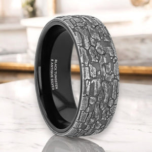 BROOKSTONE Tungsten Carbide men's wedding band, image 1