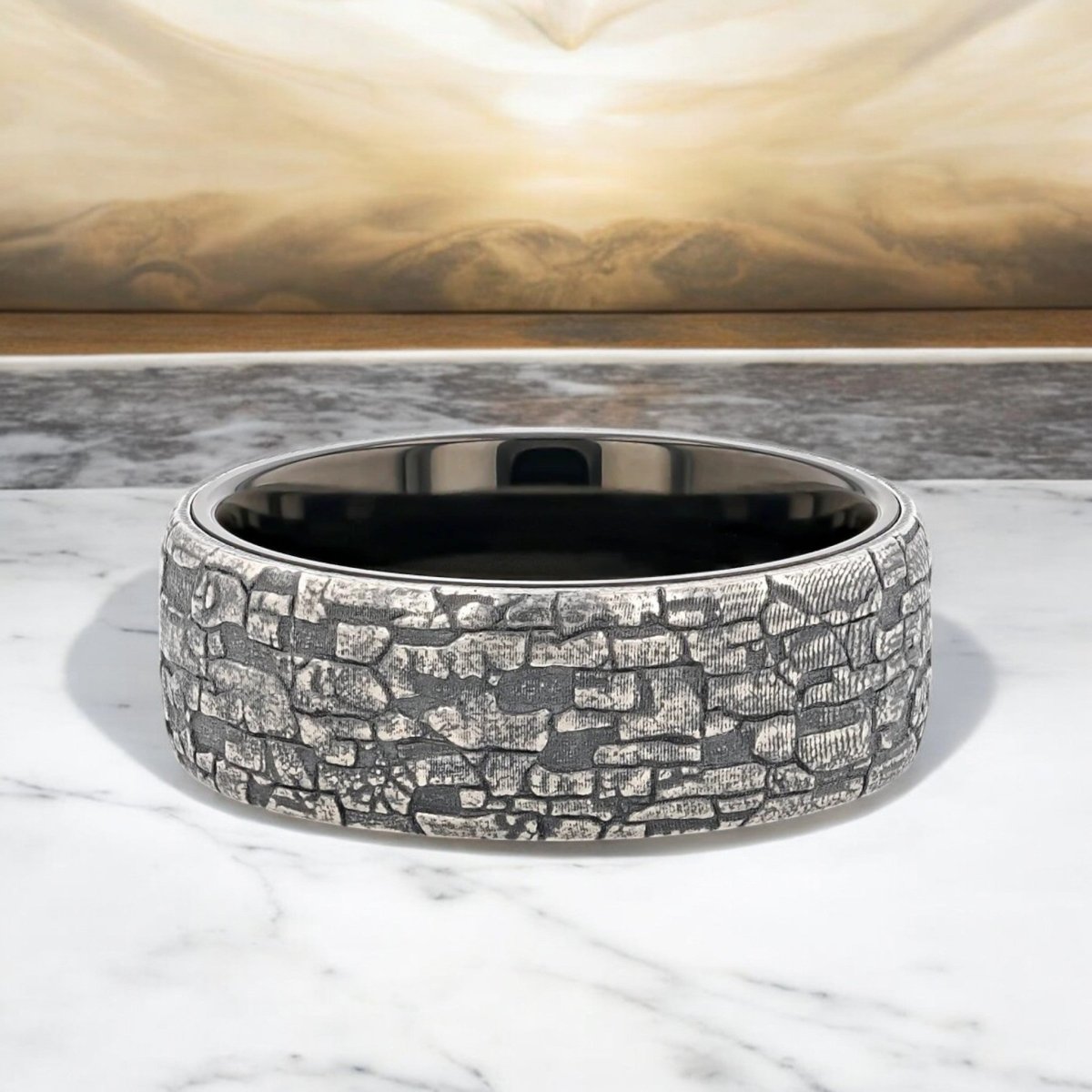 BROOKSTONE Tungsten Carbide men's wedding band, image 5