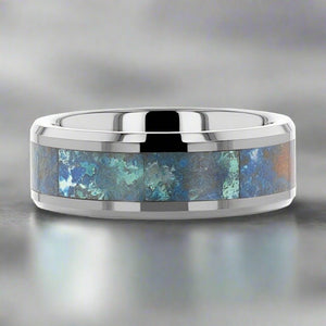 CALYPSO Tungsten Carbide men's wedding band, image 4