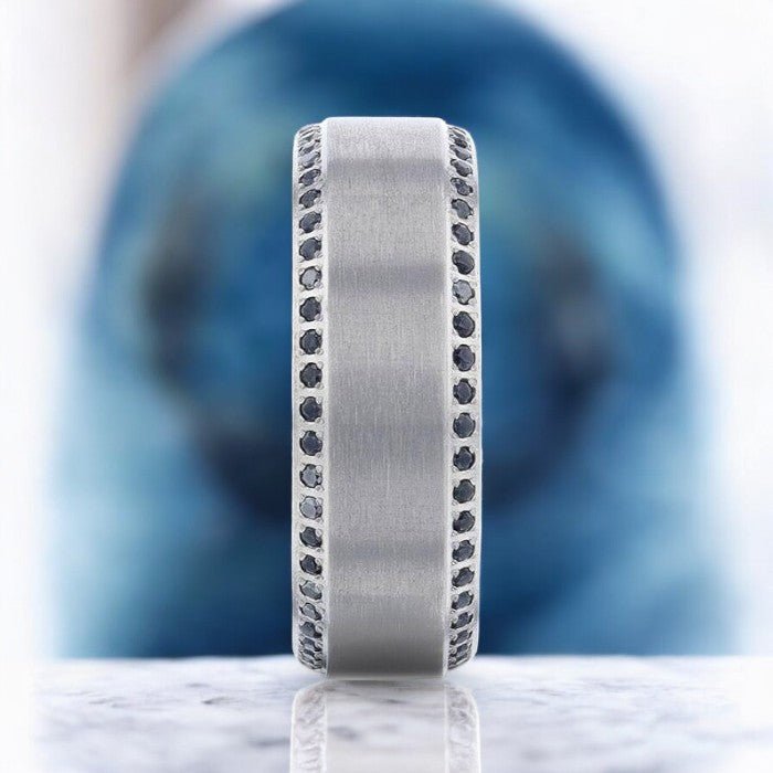 CHAMPION Titanium men's wedding band, image 4