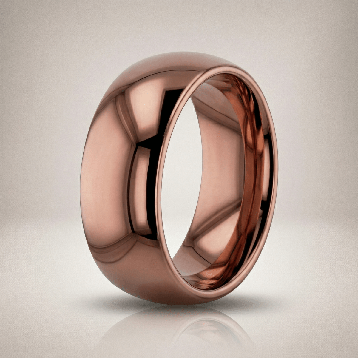 COFFEE Tungsten Carbide men's wedding band, image 1