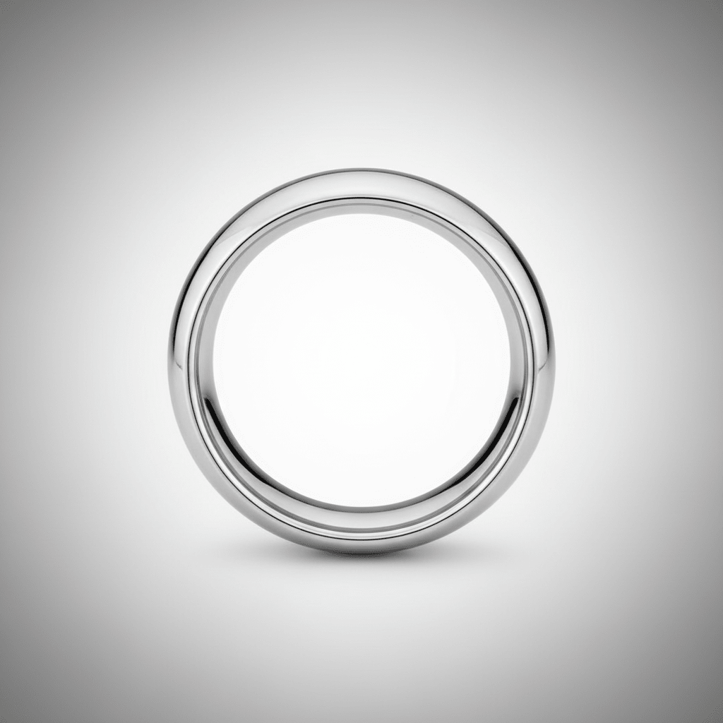 DEFENDER - alternate angle - men's tungsten carbide wedding ring | Aydins Jewelry