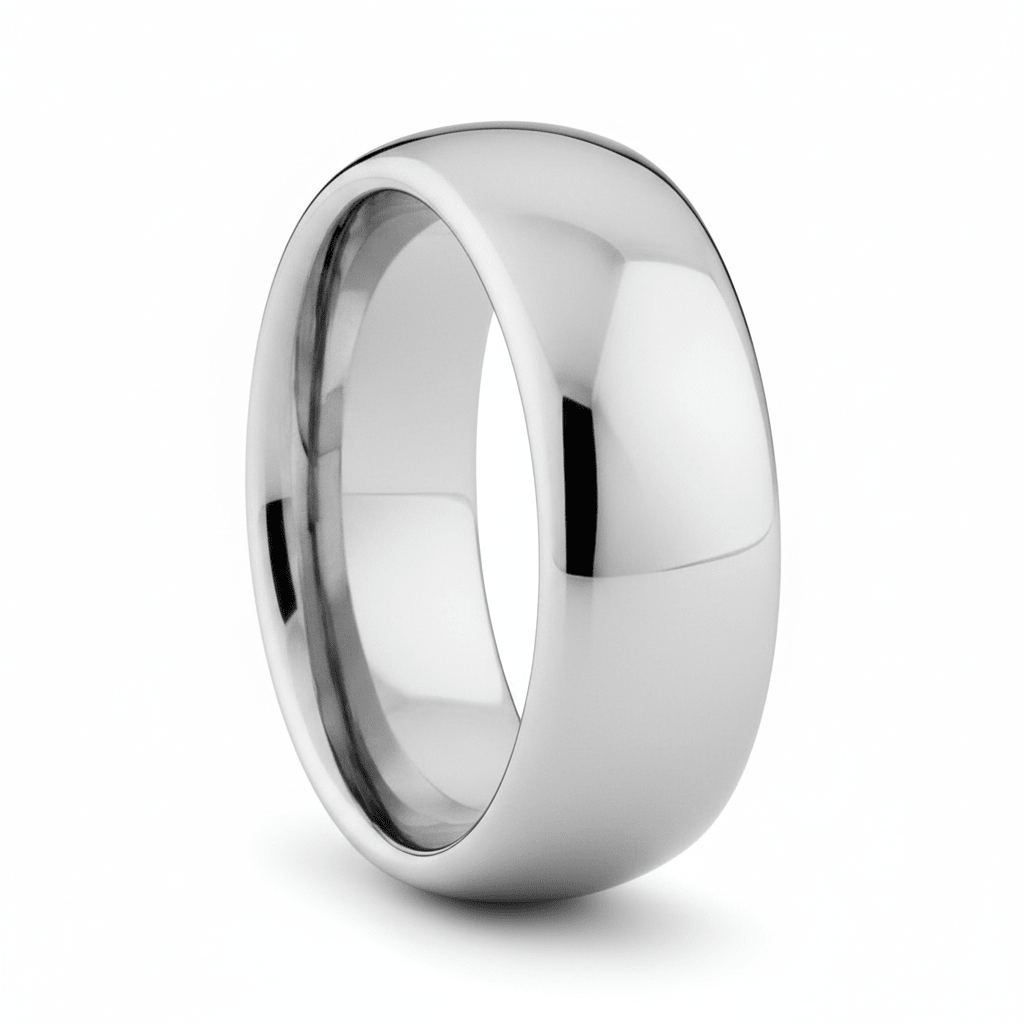 DEFENDER - hero shot - men's tungsten carbide wedding ring | Aydins Jewelry