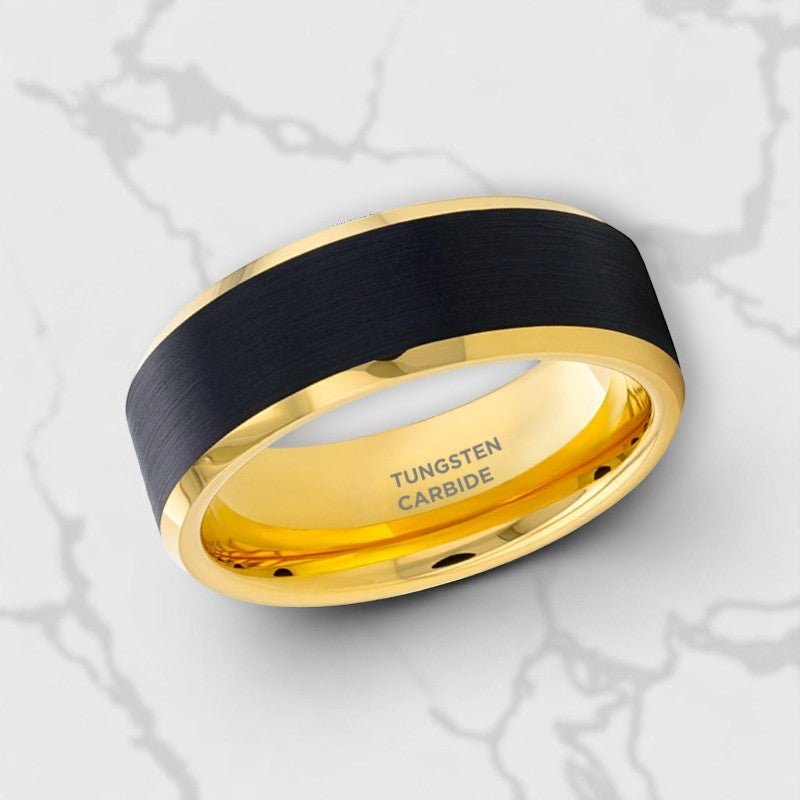 GASTON Tungsten Carbide men's wedding band, image 3