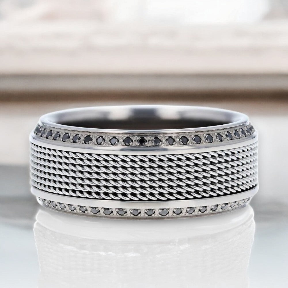 GAUNTLET Titanium men's wedding band, image 4
