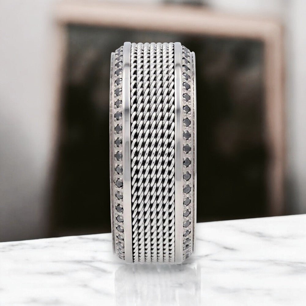 GAUNTLET Titanium men's wedding band, image 3