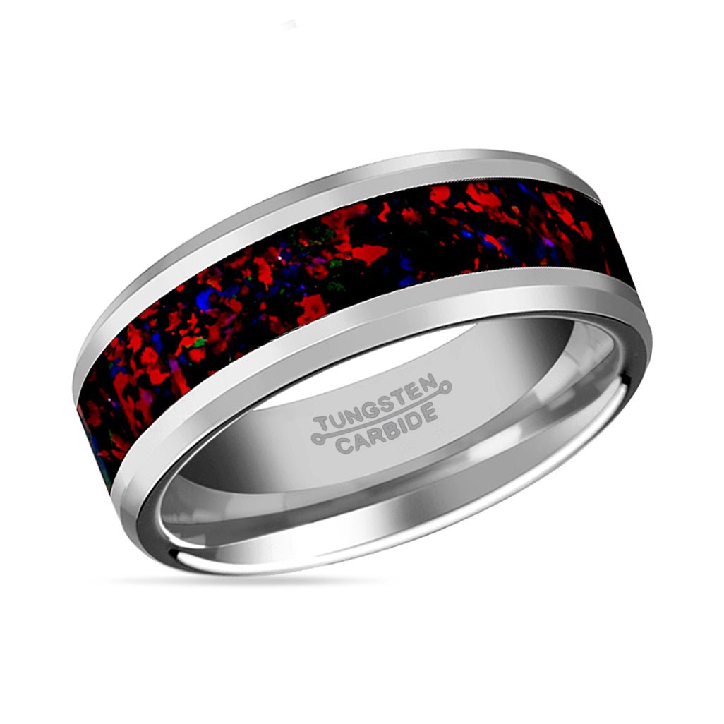 HALLEY Tungsten Carbide men's wedding band, image 2
