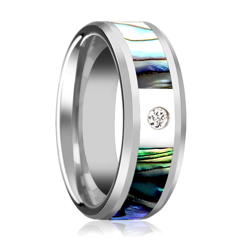 HONOLULU Tungsten Carbide men's wedding band, image 1