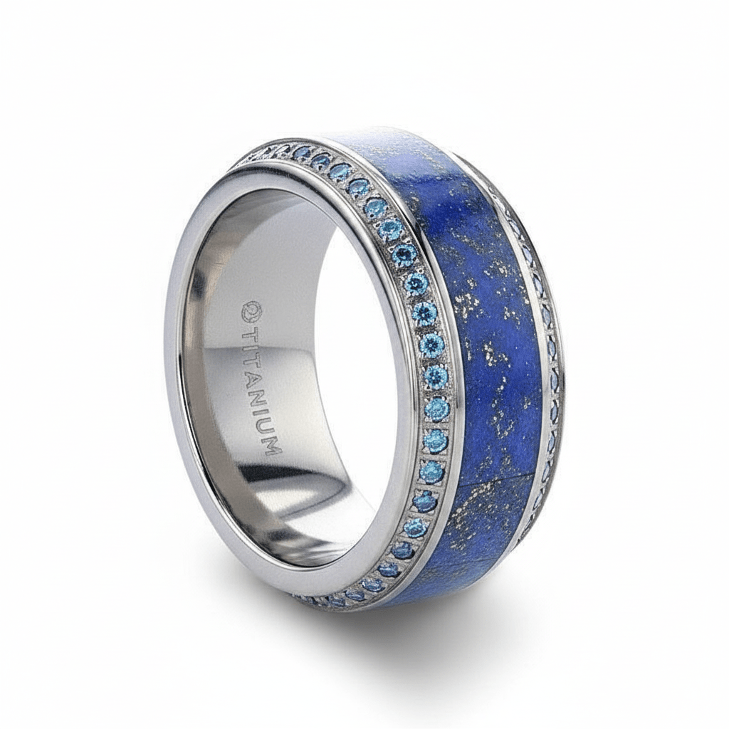 HYDRA Titanium men's wedding band, image 1