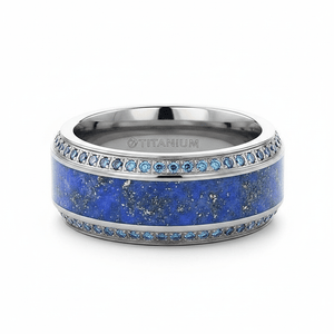 HYDRA Titanium men's wedding band, image 4
